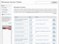 minnesotaconcerttickets.com