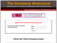 giveawayannouncer.com