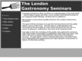 londongastronomyseminars.com