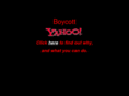 boycottyahoo.com