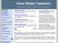 feverblistertreatment.net