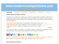 modernroompartitions.com