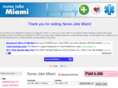 nursejobsmiami.com