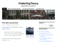 publicorgtheory.com