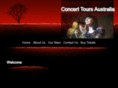 concerttoursaustralia.biz