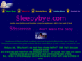 sleepybye.com