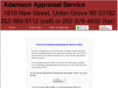 adamsonappraisalserviceofwi.com