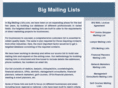 big-mailing-lists.com