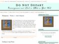 donotdepart.com