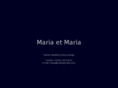 mariaetmaria.com