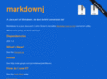 markdownj.org