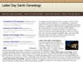latterdaysaintsgenealogy.info