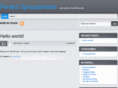 perfectspreadsheets.com