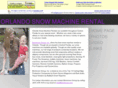 orlandosnowmachinerental.com