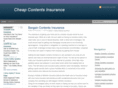 cheapcontentsinsurance.info
