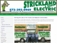 stricklandandsonselectric.com