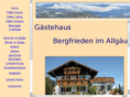 gaestehaus-bergfrieden.com