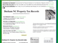 durhamncpropertytaxrecords.com