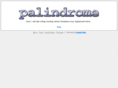 palindrome.co.uk