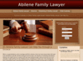 abilenefamilylawyer.com