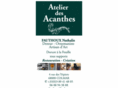 atelierdesacanthes.com