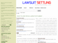 lawsuitsettling.com