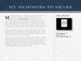 mymemoriestoshare.com