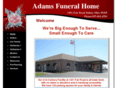 theadamsfuneralhome.com