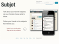 subjot.com