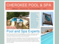 cherokeepoolandspa.com