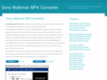 sonywalkmanmp4converter.com