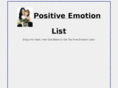 positiveemotionlist.com