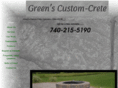greenscustomcrete.com