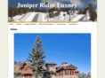 juniperridgeluxury.com