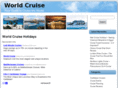worldcruiseholidays.com