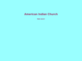americanindianchurch.org