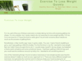 exercisetoloseweightquickly.com