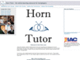 horntutor.com