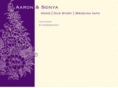 aaronandsonya.com
