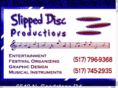 slippeddiscproductions.com