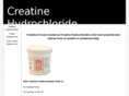 creatinehcl.com