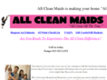 allcleanmaids.com