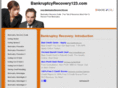 bankruptcyrecovery123.com