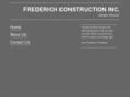 frederichconstruction.com