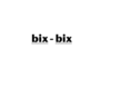 bix-bix.com