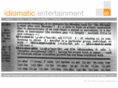 idiomatic-ent.com