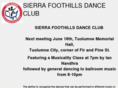 sierrafoothillsdanceclub.com