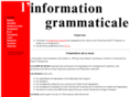 informationgrammaticale.com