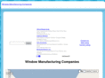 windowmanufacturingcompanies.com