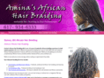 aminasafricanbraiding.com